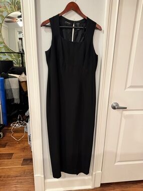 Liz Claiborne Black Sleeveless Maxi Dress